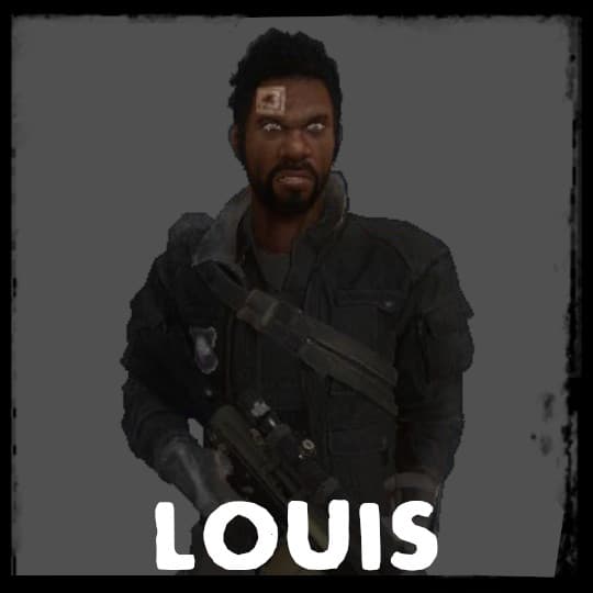 Black jacket for ISA Louis - Black Ops 2 — Left 4 Dead 2 Steam Workshop preview image