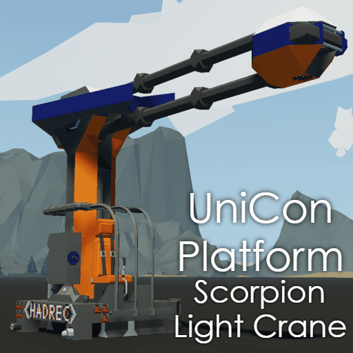 UniCon Platform Scorpion Light Crane — Stormworks: Build and Rescue Workshop preview