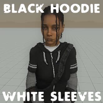 Black hoodie (w.s) for Jam's TRS Rochelle — Left 4 Dead 2 Workshop preview