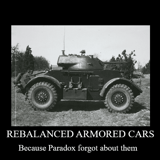 Rebalanced Armored Cars [NO LONGER NECESSARY] — Hearts of Iron IV Steam Workshop preview image