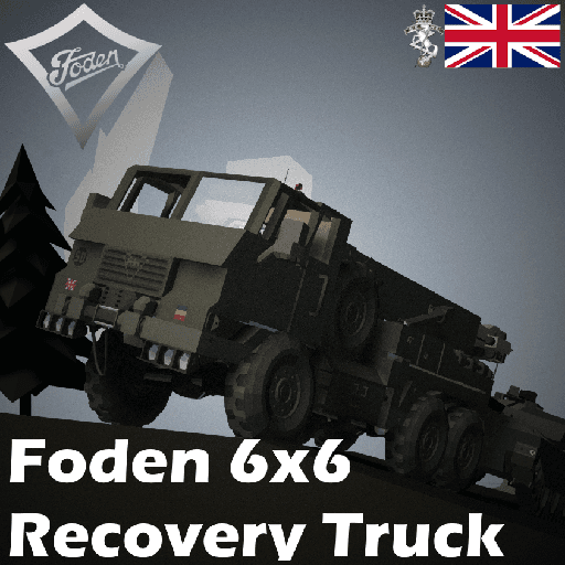 Foden 6x6 Recovery Truck Military — Stormworks: Build and Rescue Steam Workshop preview image