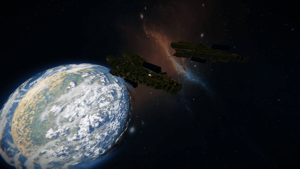 NAVE DE BATALHA COM MÍSSIL — Space Engineers Workshop preview
