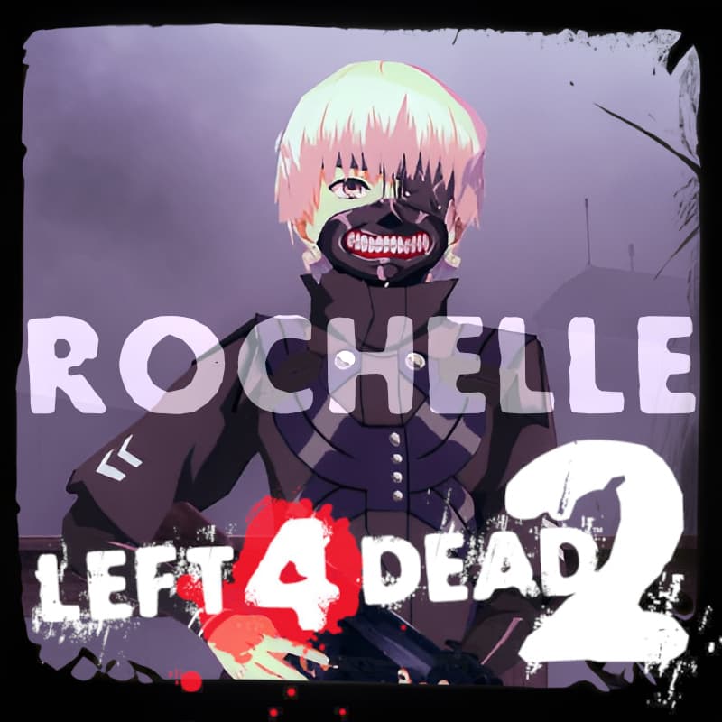Ken Kaneki (Rochelle) — Left 4 Dead 2 Steam Workshop preview image