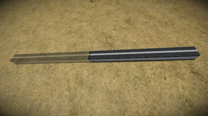 50 Block Complete Tunnel With Projection — Space Engineers Steam Workshop preview image