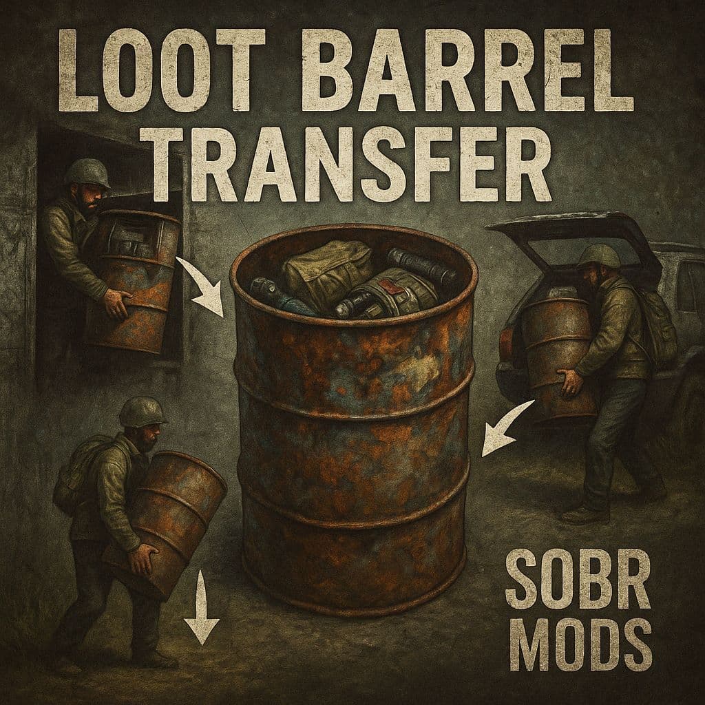 Loot Barrel Transfer — DayZ Steam Workshop preview image