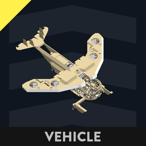 Ruten Sparrow - VTOL Airplane — Stormworks: Build and Rescue Workshop preview