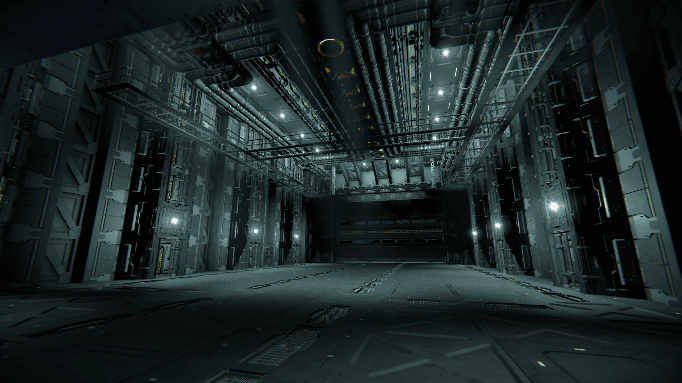 Intervention Class Command Cruiser Luck III WIP — Space Engineers Workshop preview