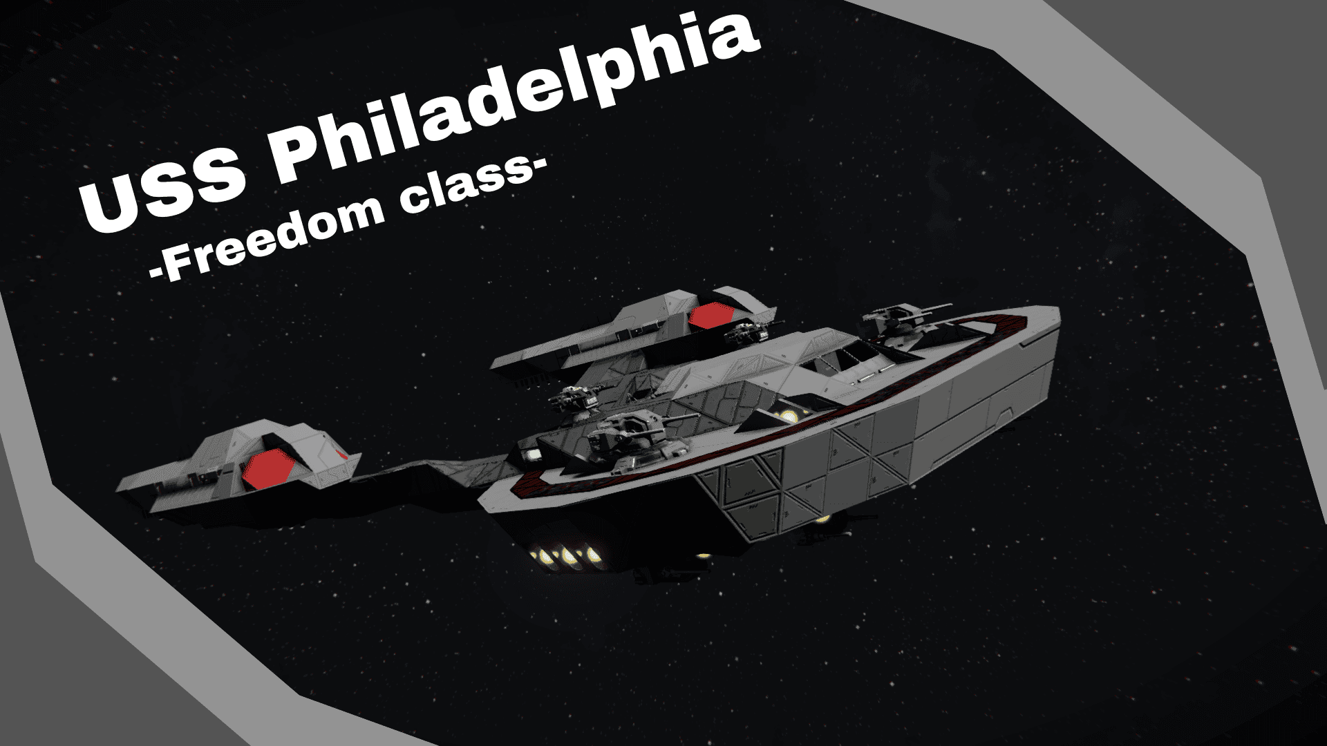 USS - Philadelphia — Space Engineers Workshop preview