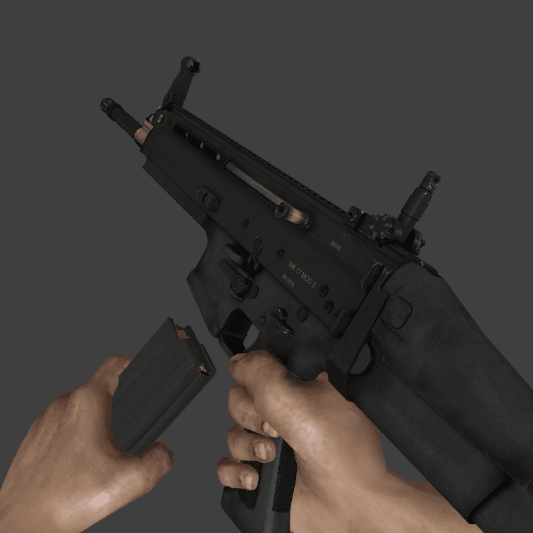Enhanced SCAR-L / Skin 2
 — Left 4 Dead 2 Steam Workshop preview image