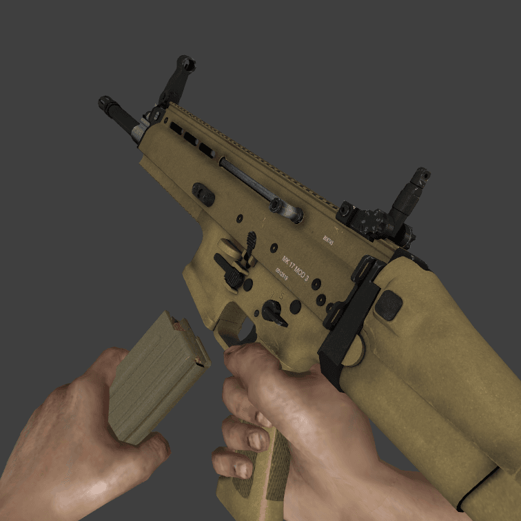 Enhanced SCAR-L / Skin 3
 — Left 4 Dead 2 Steam Workshop preview image