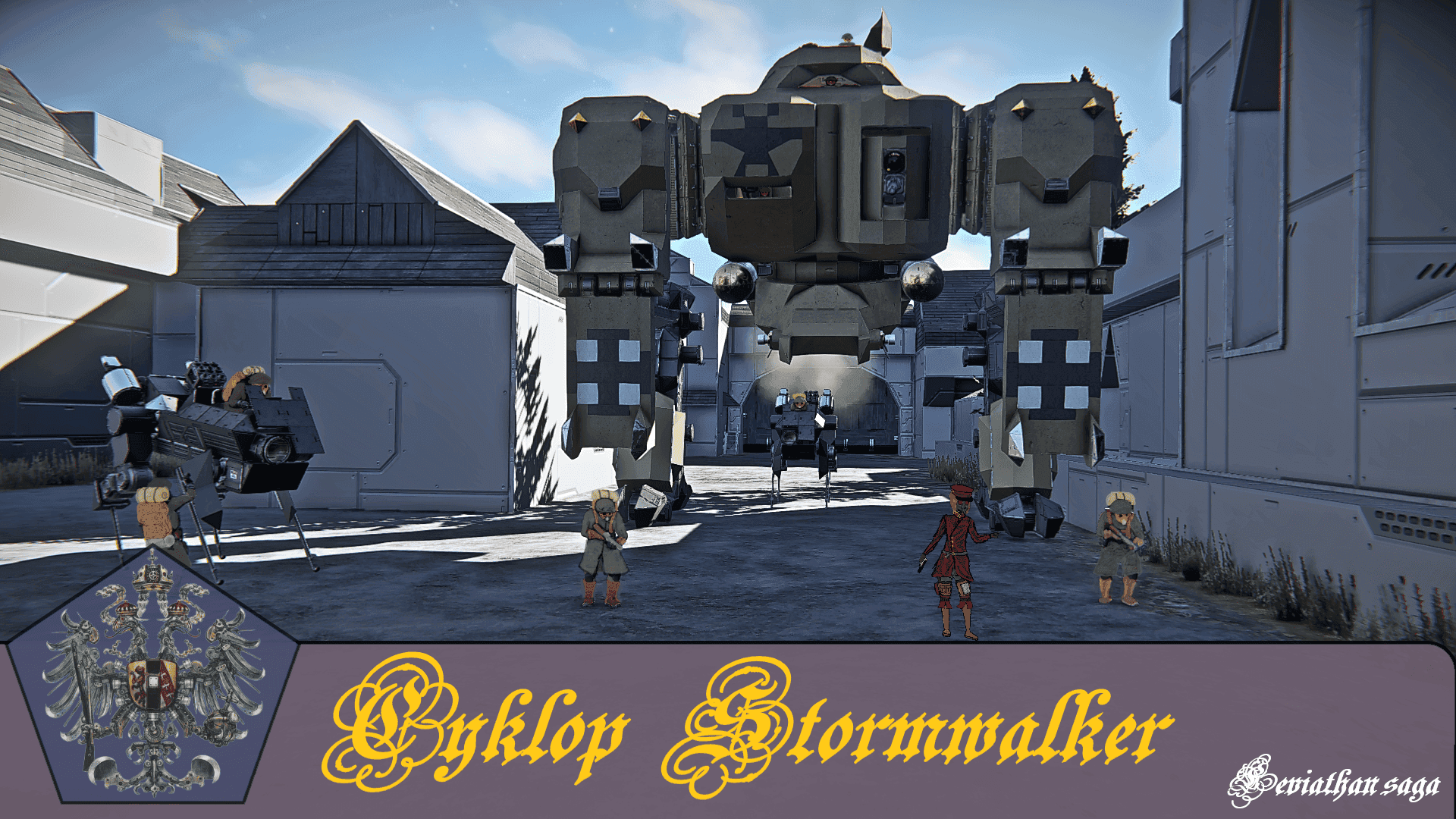 Cyklop Stormwalker - Hasburg Royal Guard [Leviathan] — Space Engineers Steam Workshop preview image