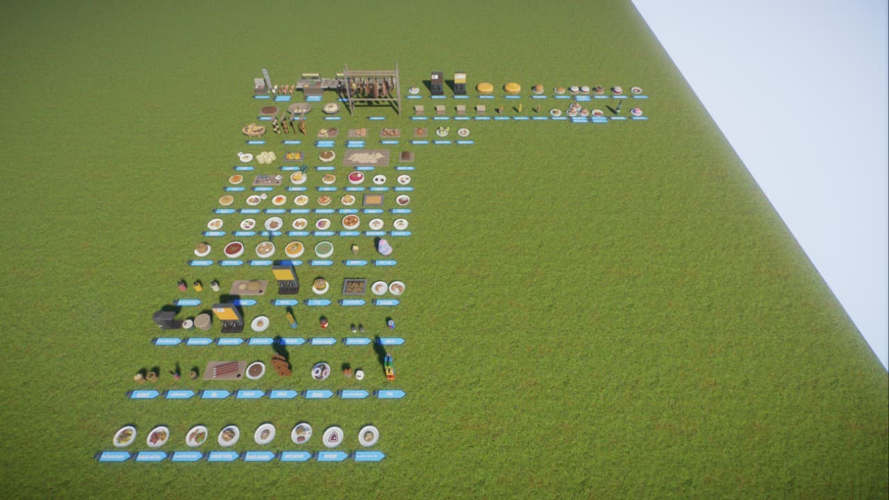 Rick's Food Prop Pack — Planet Zoo Workshop preview
