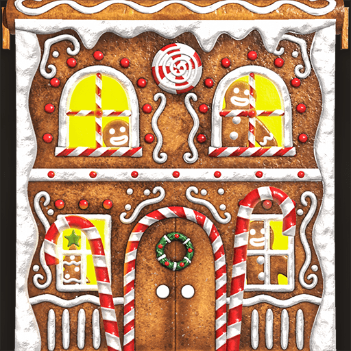 Gingerbread House Garage Door (GLOW) — Rust Steam Workshop preview image
