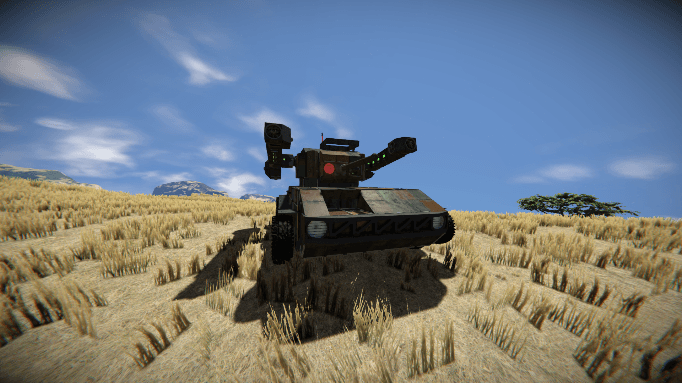 C-25 Cheetah with missles — Space Engineers Workshop preview