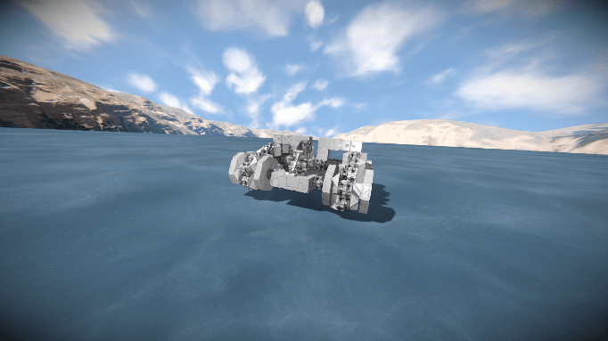 small tank with tracks — Space Engineers Steam Workshop preview image
