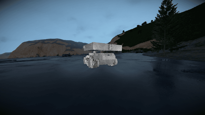 small tank with tracks armored bridge c — Space Engineers Steam Workshop preview image