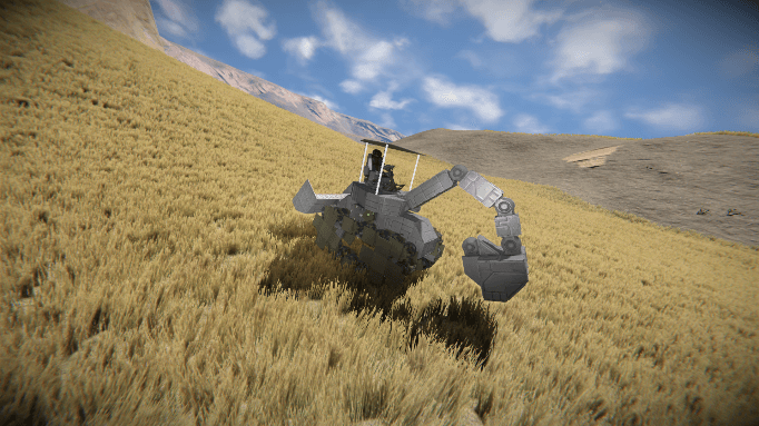 Tiny Tracked Mini ex — Space Engineers Steam Workshop preview image