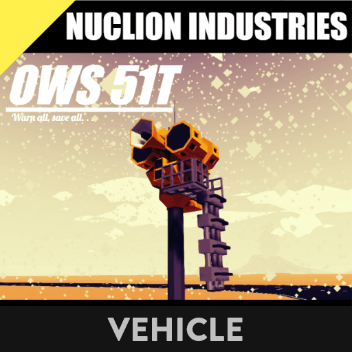 Nuclion OWS 51T (Outdoor warning system) (Siren) (Tornado siren) (Eas) (Radio) — Stormworks: Build and Rescue Workshop preview