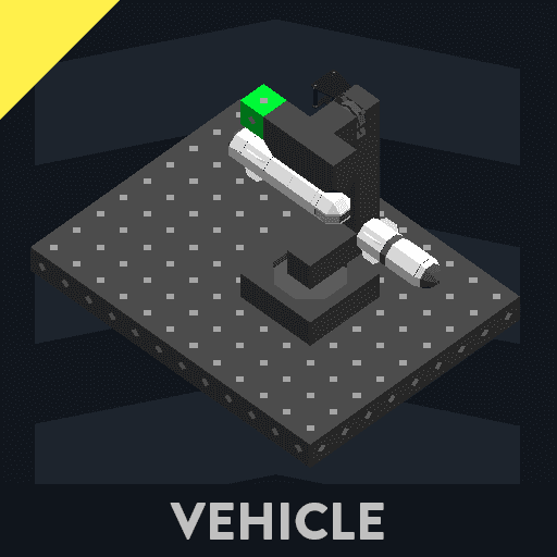Small And Basic Radar Missile (2 Hardpoints) — Stormworks: Build and Rescue Workshop preview
