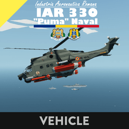 IAR-330 "Puma" NAVAL — Stormworks: Build and Rescue Steam Workshop preview image