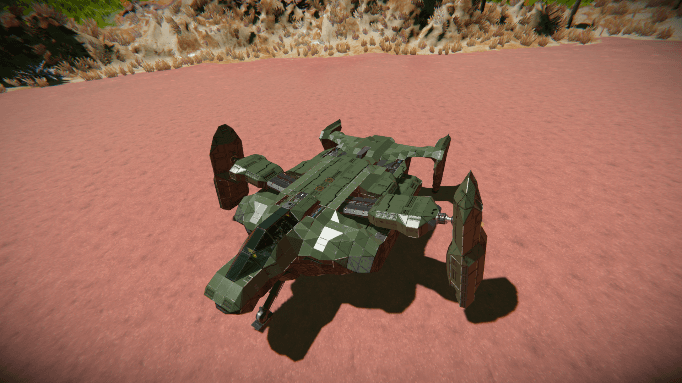 Mobile Infantry Carrier [Dropship] (Starship Troopers CGI Films) — Space Engineers Workshop preview