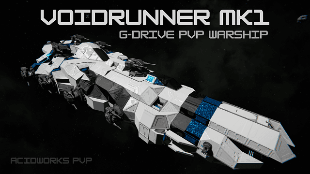 Voidrunner Mk1 — Space Engineers Workshop preview