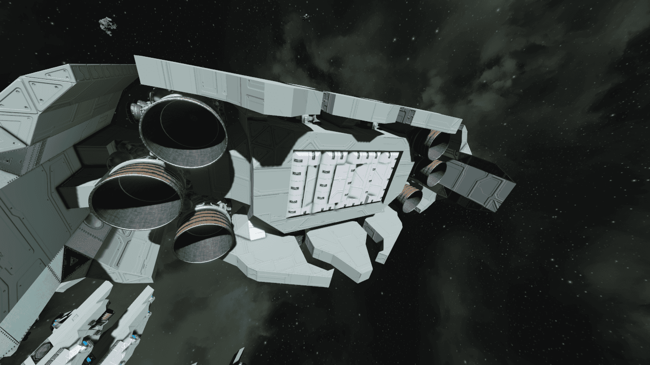 Prometheus Stern - Thruster 'Theseus' (Minelayer) — Space Engineers Workshop preview