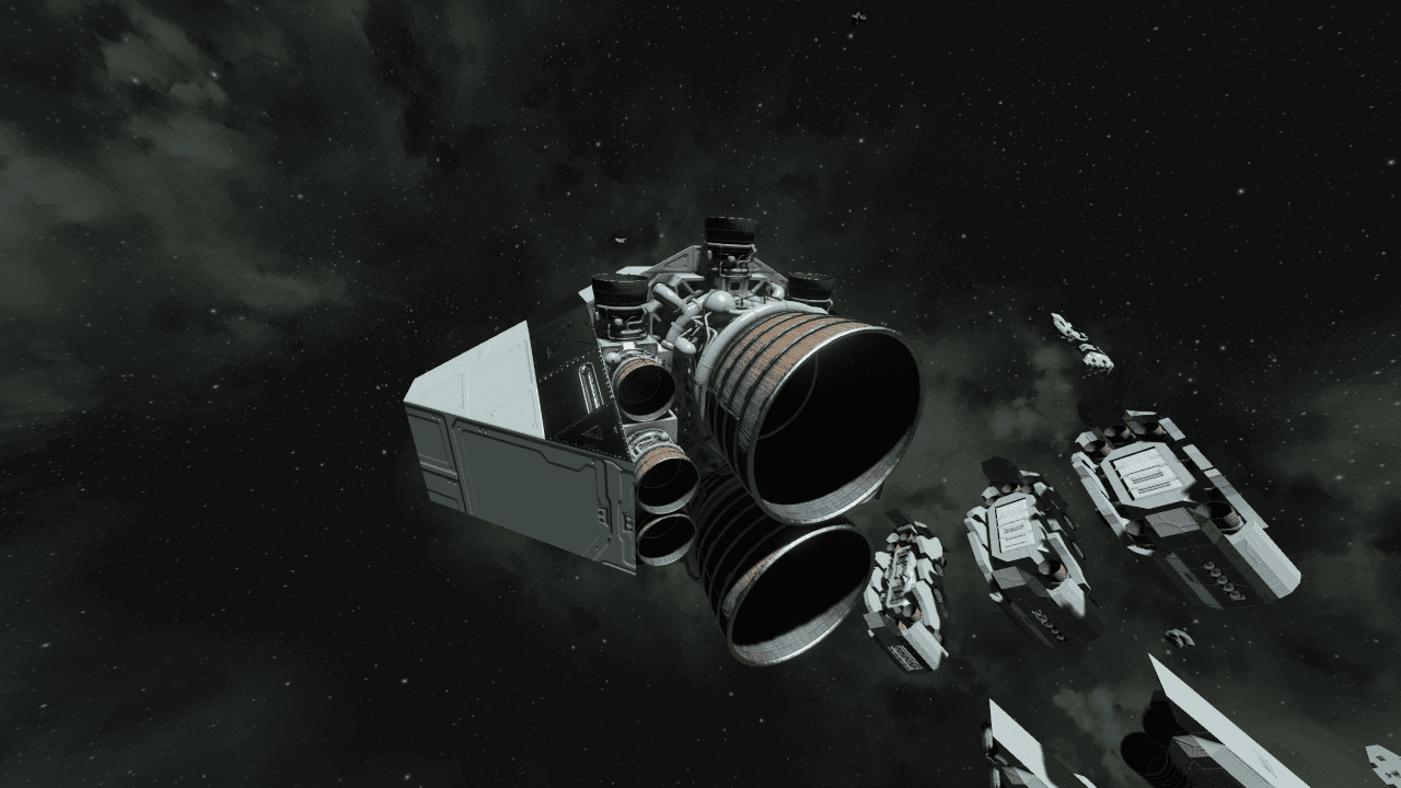 Prometheus Stern - Thruster 'Eupraxia' (Hydrogen) — Space Engineers Steam Workshop preview image
