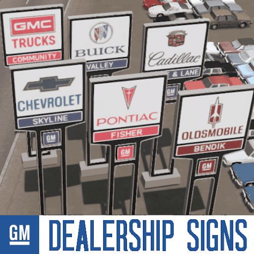 GM Dealer Signs of Leadership pack — Cities: Skylines Steam Workshop preview image