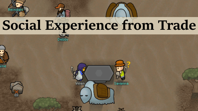 Social Experience from Trade — RimWorld Steam Workshop preview image