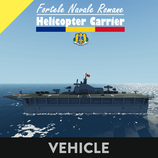 Amphibious Assault Helicopter Carrier [R.M.D C.Costachescu ROAF Navy] — Stormworks: Build and Rescue Steam Workshop preview image