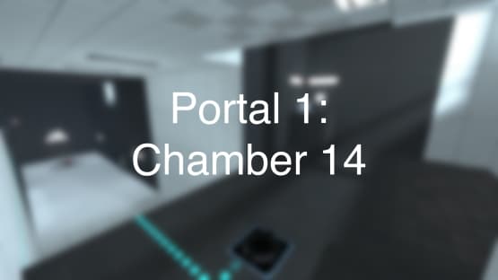 Portal 1 Chamber 14 — Portal 2 Workshop preview