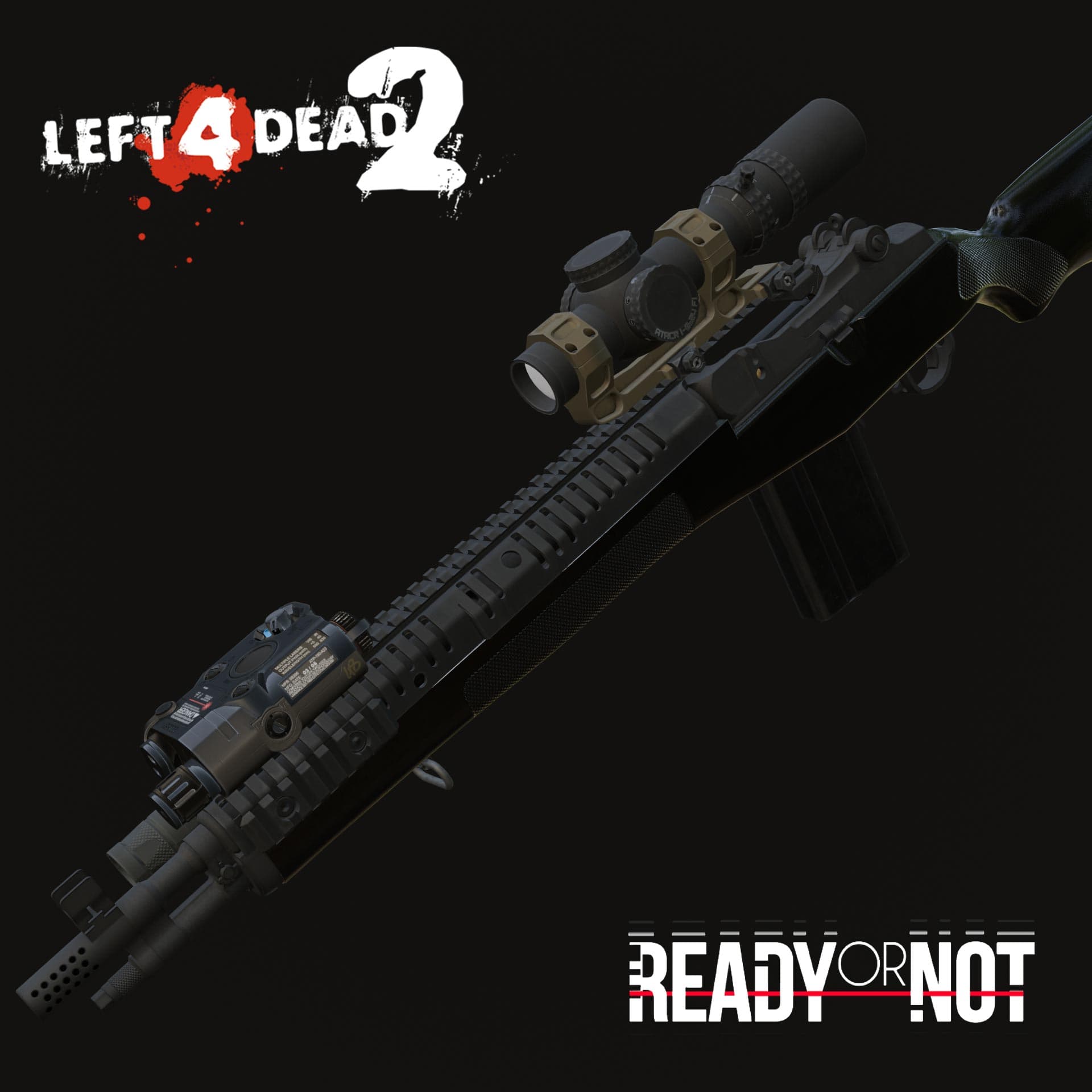 Ready Or Not M14 (Military Sniper）
 — Left 4 Dead 2 Steam Workshop preview image