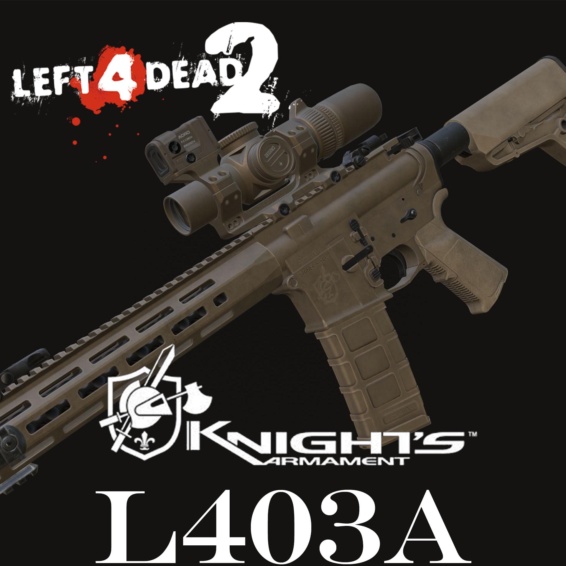 L403A1 (M16) — Left 4 Dead 2 Steam Workshop preview image