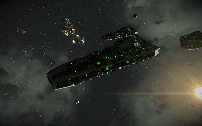 HSW Battleship Chimaera — Space Engineers Steam Workshop preview image