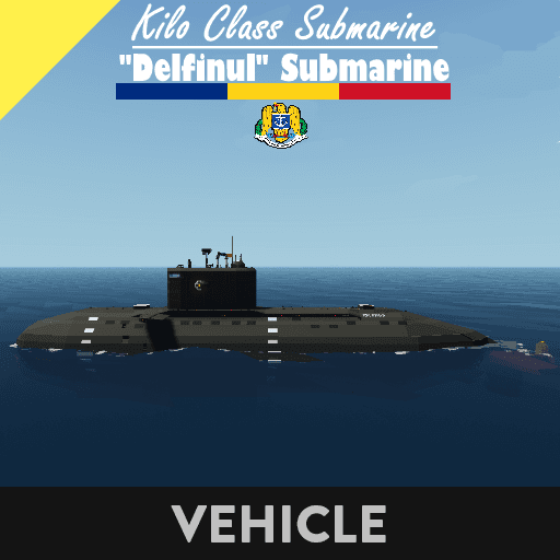 Kilo Class Submarine "Delfinul" [Romanian Navy] — Stormworks: Build and Rescue Steam Workshop preview image