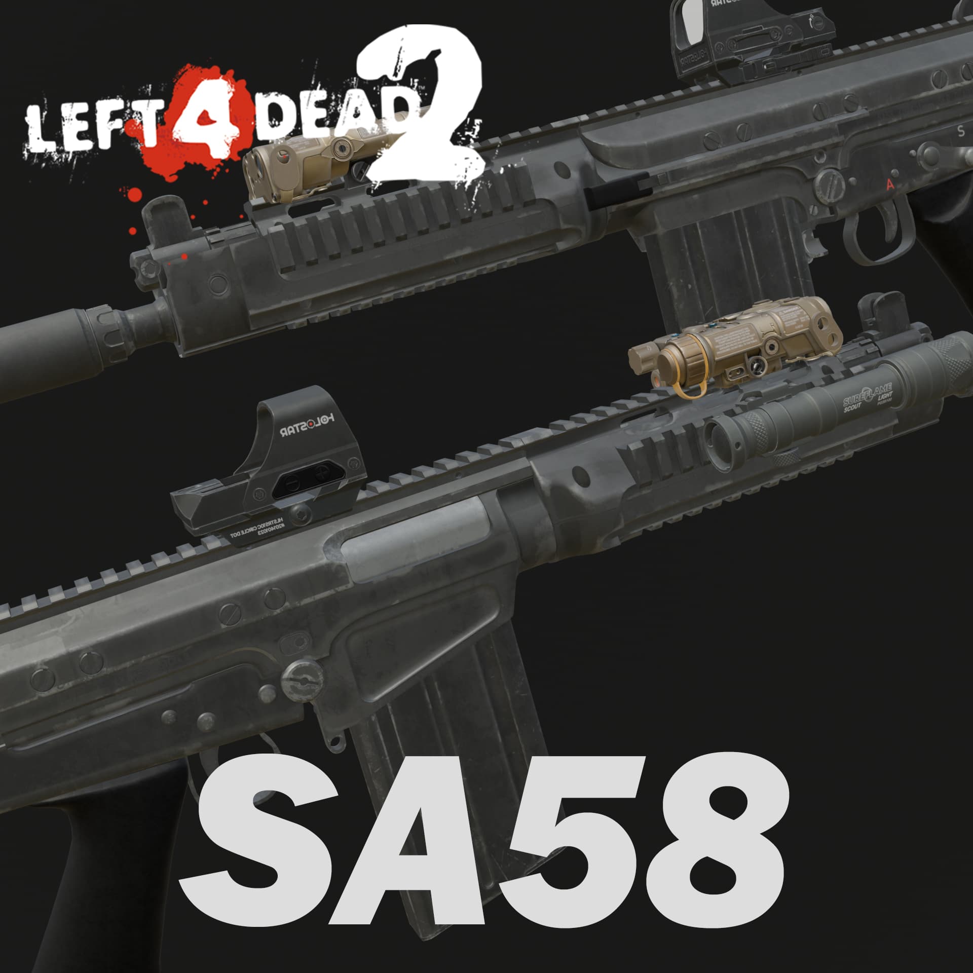 SA58 (AK47)
 — Left 4 Dead 2 Steam Workshop preview image