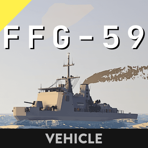 FFG-59 Naval Frigate — Stormworks: Build and Rescue Steam Workshop preview image