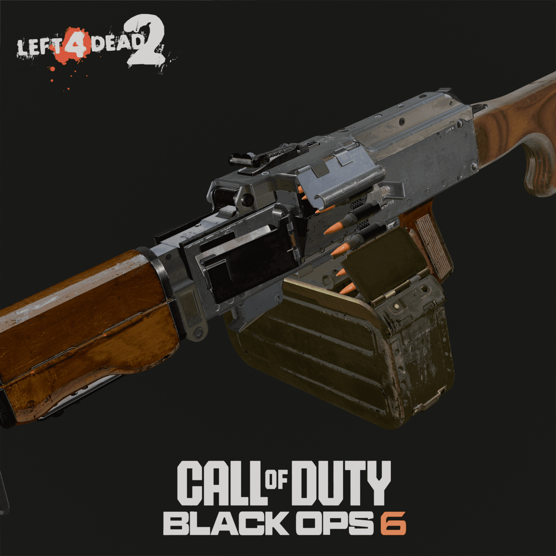 COD21：BO6 PU21 (M60) — Left 4 Dead 2 Steam Workshop preview image