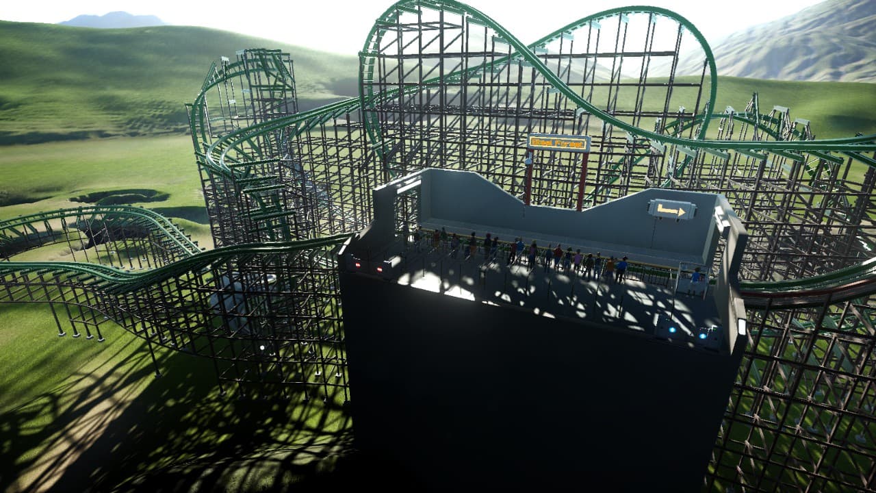 Steel Forest — Planet Coaster Workshop preview