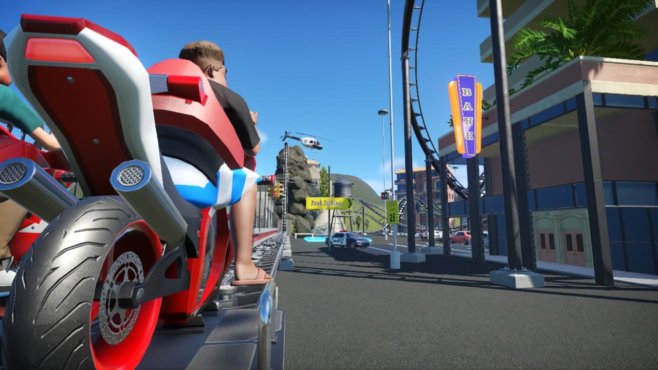Superbike Heist — Planet Coaster Workshop preview