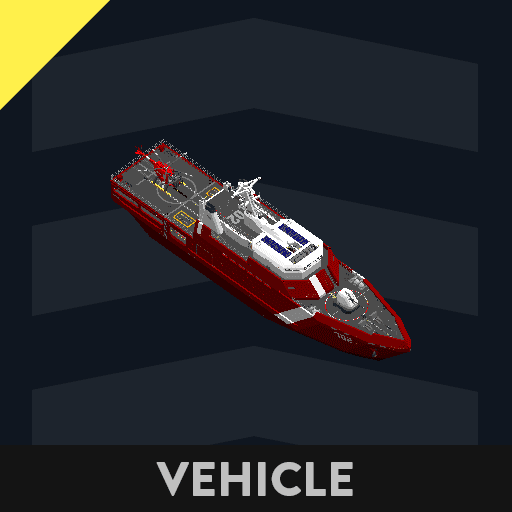 OPV Condor MK. 2 red — Stormworks: Build and Rescue Workshop preview