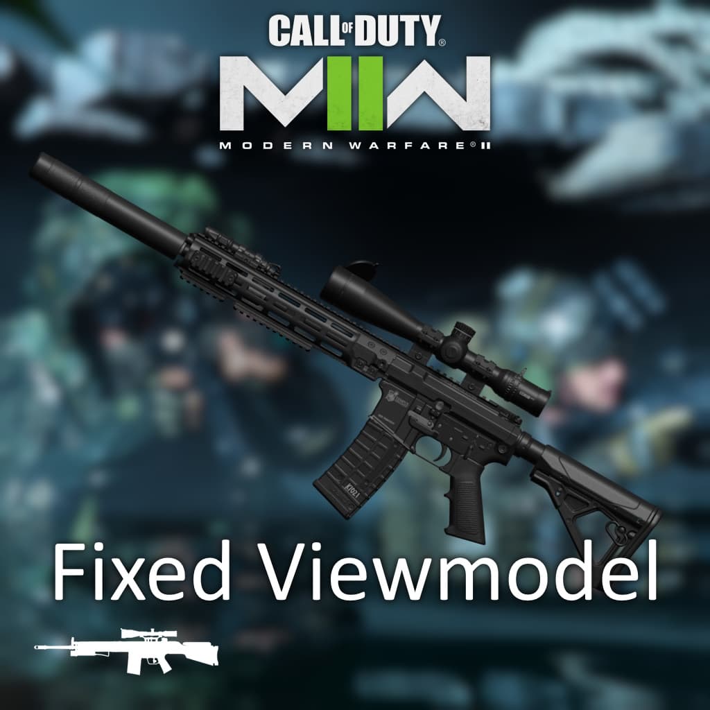 MW22 Sup. M4 Sniper Black (Military) (Fixed View)
 — Left 4 Dead 2 Steam Workshop preview image