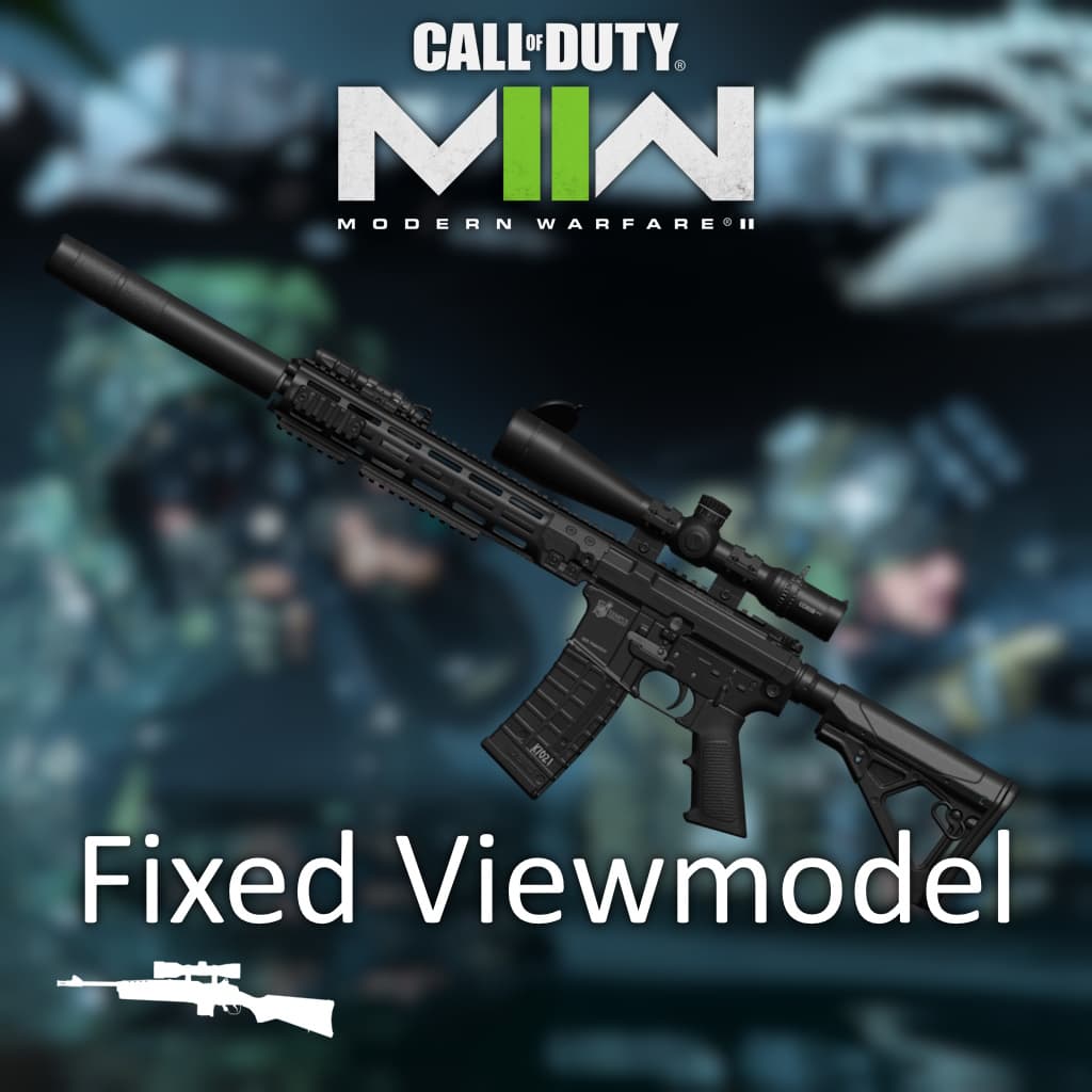 MW22 Sup. M4 Sniper Black (Hunting) (Fixed View)
 — Left 4 Dead 2 Steam Workshop preview image