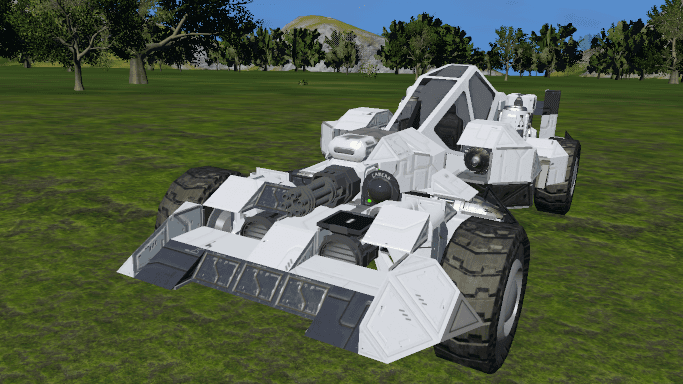 F1_无底盘_武器_摄像机侧向 — Space Engineers Steam Workshop preview image