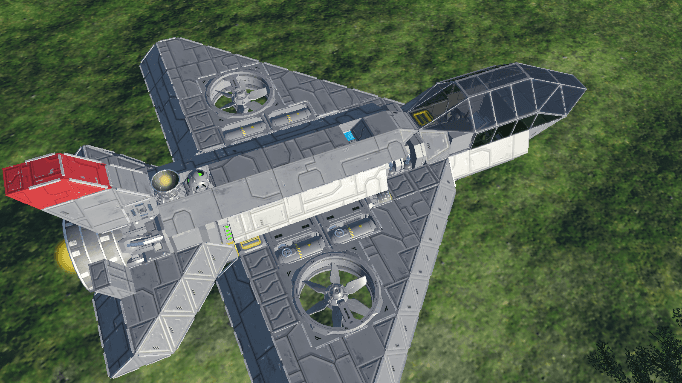 F16mini氢推空推 — Space Engineers Workshop preview