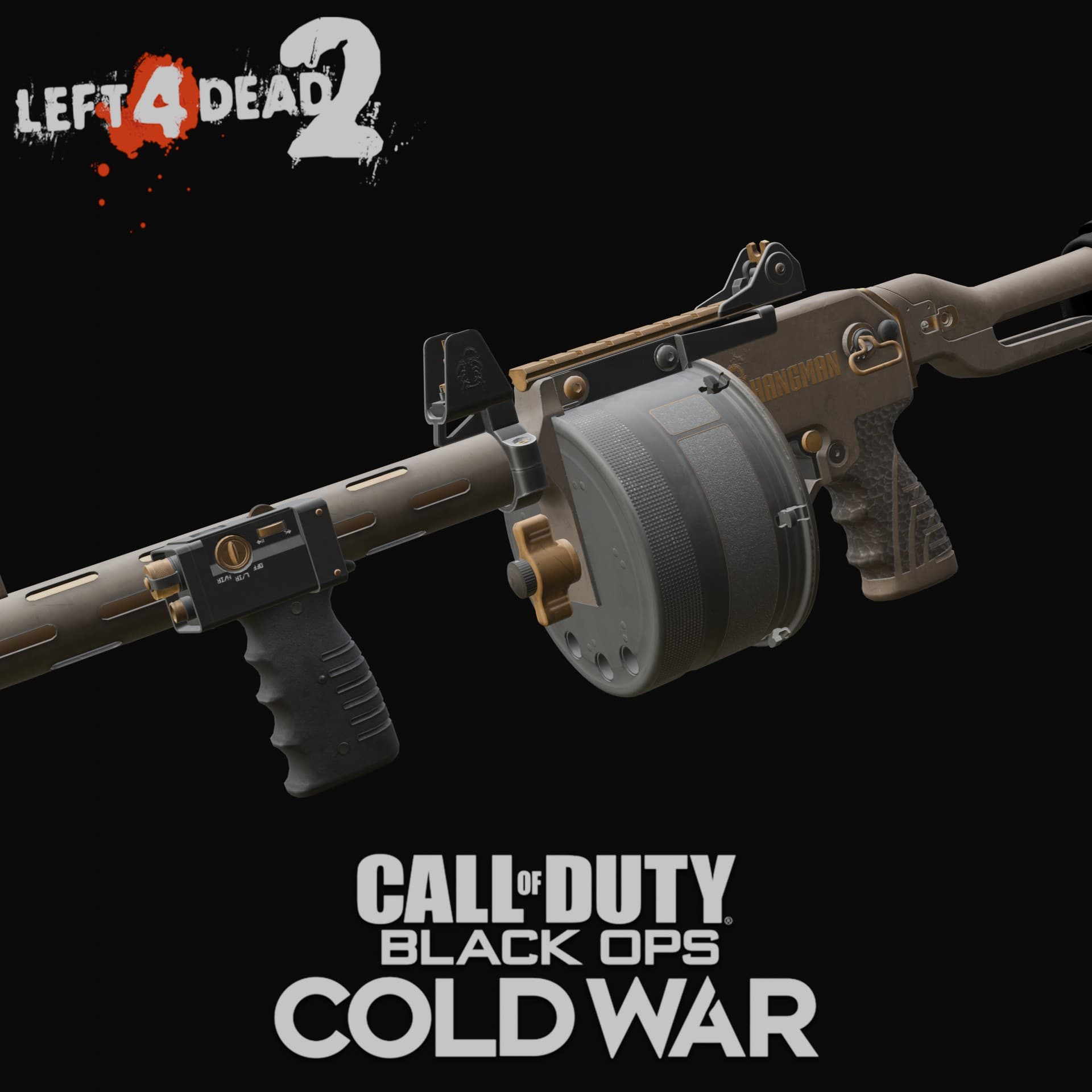 COD17:Black Ops Cold War Strike12"壕沟战士"（M1014） — Left 4 Dead 2 Steam Workshop preview image