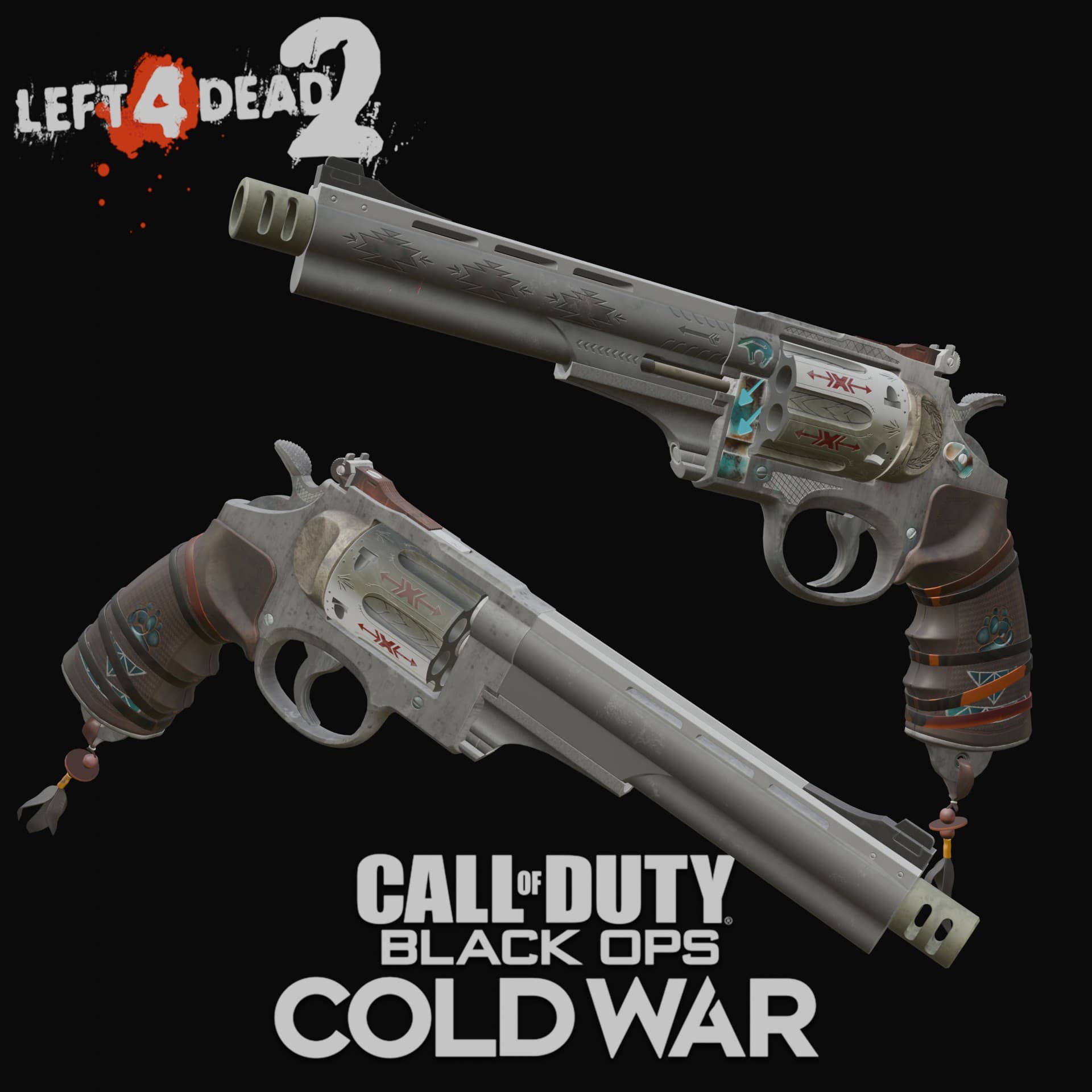 COD17:Black Ops Cold War Revolver (Akimbo) — Left 4 Dead 2 Steam Workshop preview image