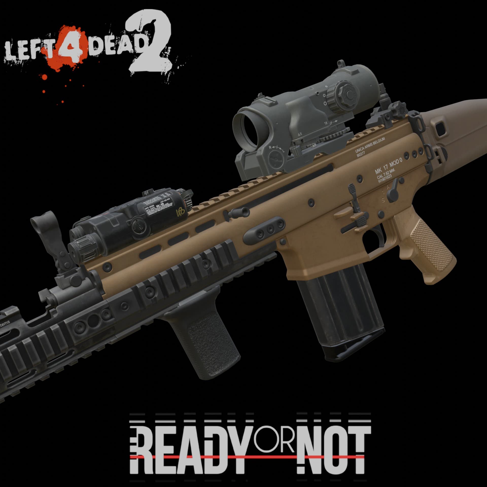 Ready Or Not MK17 (Military Sniper)
 — Left 4 Dead 2 Steam Workshop preview image