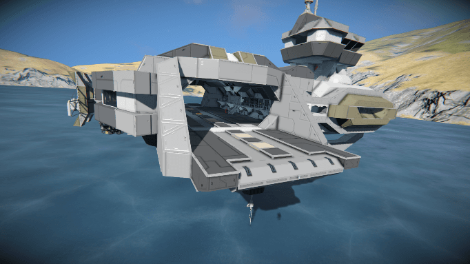 Aephir Space Station_1 — Space Engineers Workshop preview